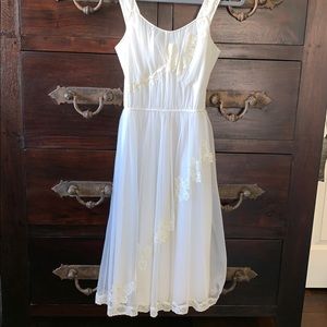 Shadowline Nightgown/slip/dress vintage sz 32